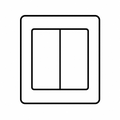 Piktogramm Serienschalter Elektroinstallation Peine