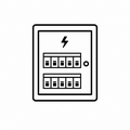 Piktogramm Unterverteilung Elektroinstallation