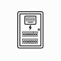 Piktogramm Zählerschrank Elektroinstallation Peine