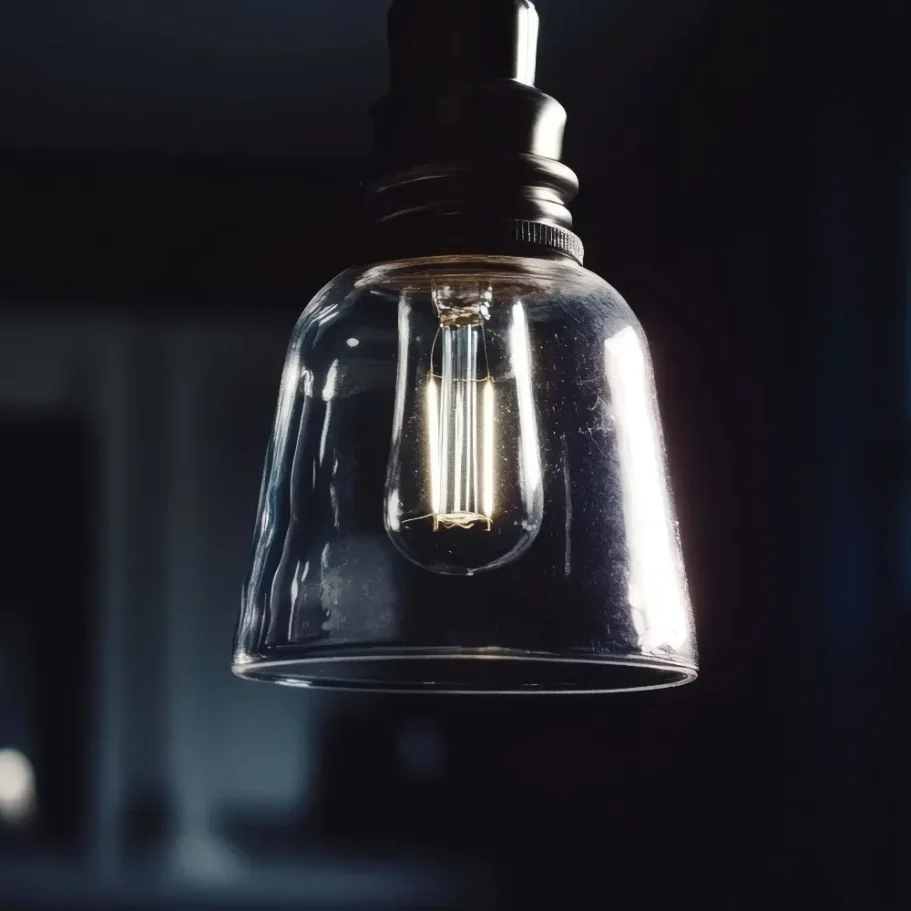LED-Glaskolbenlampe warmweißem Licht-Individuelle Lichtplanung von Knor Elektrotechnik für Kunden in Peine, Braunschweig und Hannover